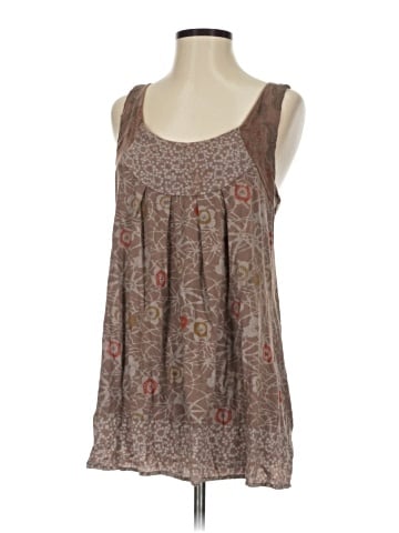 Language Sleeveless Blouse (view 1)