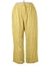 Unbranded 100% Polyester Print Yellow Casual Pants Size 5X - photo 1