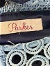 Parker Graphic Blue Cocktail Dress Size M - photo 6