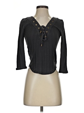 Free People 3/4 Sleeve Blouse