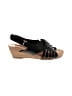 Earth Black Sandals Size 8 - photo 1