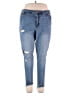 Lane Bryant Solid Blue Jeans Size 22 (5) - photo 1