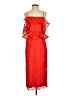 Muse By Marchesa Red Cocktail Dress Size 0 - photo 1