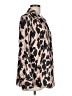 Unbranded Animal Print Brown Tan Long Sleeve Blouse Size L - photo 4