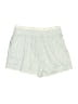 Happily Grey 100% Cotton Paisley Blue Shorts Size L - photo 2