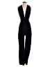 Shein Solid Black Jumpsuit Size 2 - photo 1