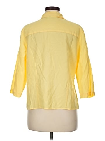 Karen Scott 3/4 Sleeve Button-Down Shirt (view 2)