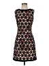 Samuel Dong 100% Polyester Argyle Purple Cocktail Dress Size S - photo 1