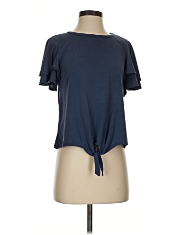 Green Envelope Short Sleeve Top (view 1)