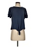 Green Envelope 100% Polyester Blue Short Sleeve Top Size S - photo 1