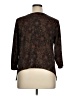 Connected Apparel Brown 3/4 Sleeve Top Size XL (estimated) - photo 2