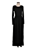Unbranded Solid Black Casual Dress Size S - photo 1