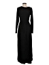 Unbranded Solid Black Casual Dress Size S - photo 2