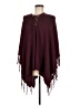 Chico's 100% Acrylic Burgundy Poncho One size - photo 1