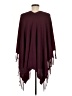 Chico's 100% Acrylic Burgundy Poncho One size - photo 2