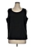 Bob Mackie Black Sleeveless Blouse Size 1X - photo 1