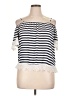 Wishful Park 100% Polyester Ivory Short Sleeve Top Size XL - photo 1