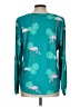 Bay Studio Teal Long Sleeve Blouse Size L - photo 2