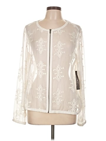 Ruff Hewn Long Sleeve Blouse (view 1)
