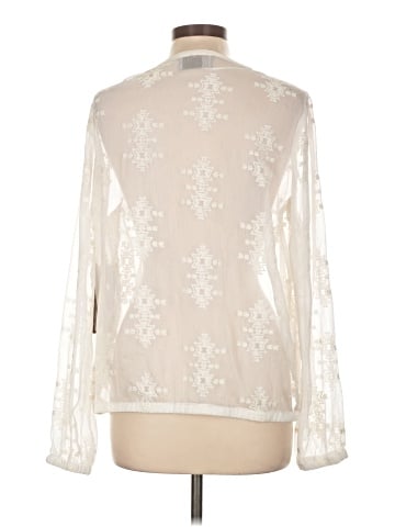 Ruff Hewn Long Sleeve Blouse (view 2)