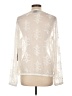 Ruff Hewn 100% Polyester Ivory Long Sleeve Blouse Size L - photo 2