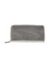 Coach 100% Leather Gray Silver Leather Wallet One size - photo 1