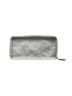 Coach 100% Leather Gray Silver Leather Wallet One size - photo 2