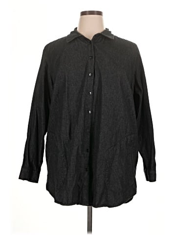 Joan Rivers 3/4 Sleeve Button-Down Shirt (view 1)