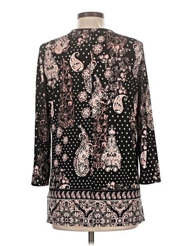 Roz & Ali 3/4 Sleeve Blouse (view 2)