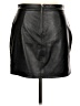 Chocolate Black Faux Leather Skirt Size L - photo 2