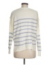 Impressions Stripes Ivory Pullover Sweater Size M - photo 2