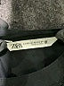 Zara Black Long Sleeve Blouse Size XS - photo 7