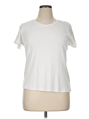 Christopher & Banks Short Sleeve T-Shirt (view 1)