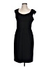 London Style Solid Black Cocktail Dress Size 12 - photo 1