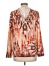 Zenergy by Chico's Print Orange Jacket Size Lg (2) - photo 2
