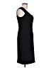 London Style Solid Black Cocktail Dress Size 12 - photo 4