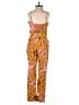 FARM Rio Paisley Yellow Jumpsuit Size XS - photo 2