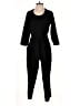 Madewell 100% Polyester Solid Black Sloan Jumpsuit Size 6 - photo 1