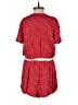 Tea & Cup 100% Viscose Polka Dots Red Romper Size M - photo 2