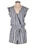 Cloth & Stone Stripes Blue Romper Size S - photo 1