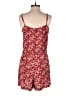 Ann Taylor LOFT 100% Rayon Floral Red Romper Size M - photo 2