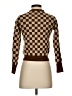 Willow & Wind Checkered-gingham Brown Cardigan Size S - photo 2