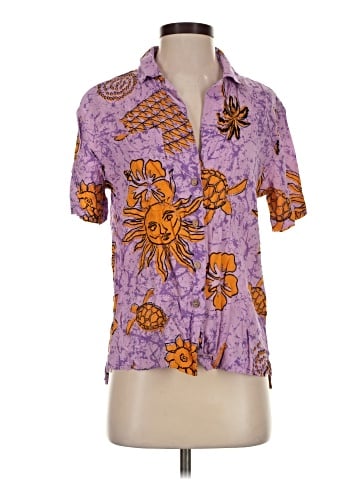 Urban Outfitters Short Sleeve Blouse (view 1)