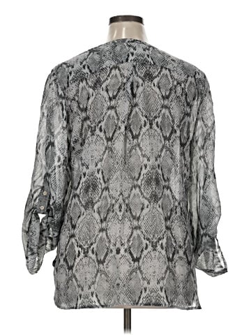 Apt. 9 3/4 Sleeve Blouse (view 2)