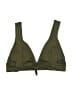Everlane Solid Green Swimsuit Top Size S - photo 2