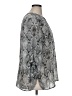 Apt. 9 100% Polyester Animal Print Gray 3/4 Sleeve Blouse Size XL - photo 4