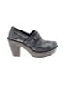 Born 100% Leather Gray Silver Mule/Clog Size 6 - photo 1