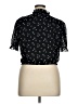 Tamara H. 100% Polyester Black Short Sleeve Blouse Size XL - photo 2