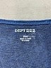Dept222 100% Polyester Blue Short Sleeve T-Shirt Size M - photo 7