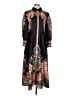 Unbranded 100% Polyester Paisley Black Casual Dress Size S - photo 1